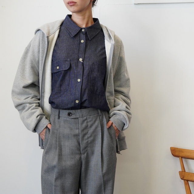 SARAH(T) FRENCH TERRY ZIP HOODIE #C91419-030(1)