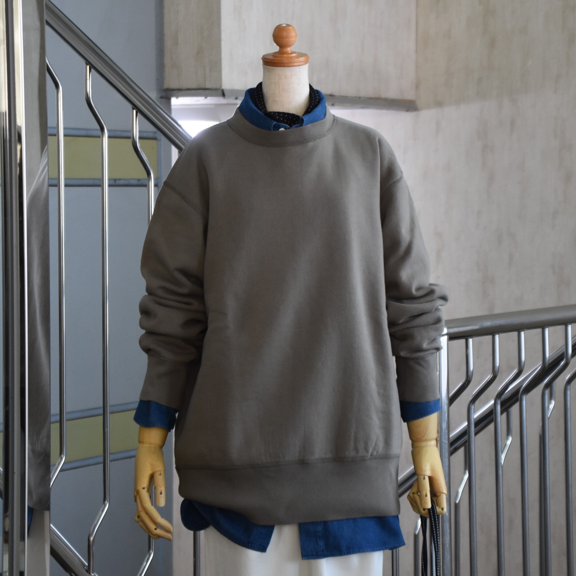 TOUJOURS(gDW[) / Crew Neck Pullover #FM43XC10-AA(1)