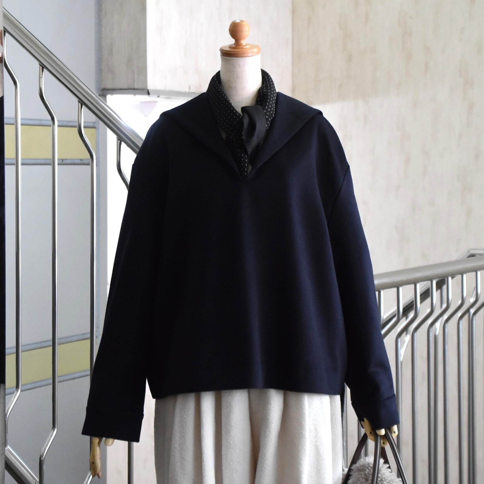 TENNE HANDCRAFTED MODERN(e nhNtebh_) / SAILOR PULLOVER #0013-25FW-AA(1)