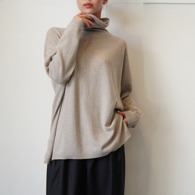 maison de soil(]h\C) / PLAIN STITCH DROP/S POLONECK #NMDSN2251D(1)