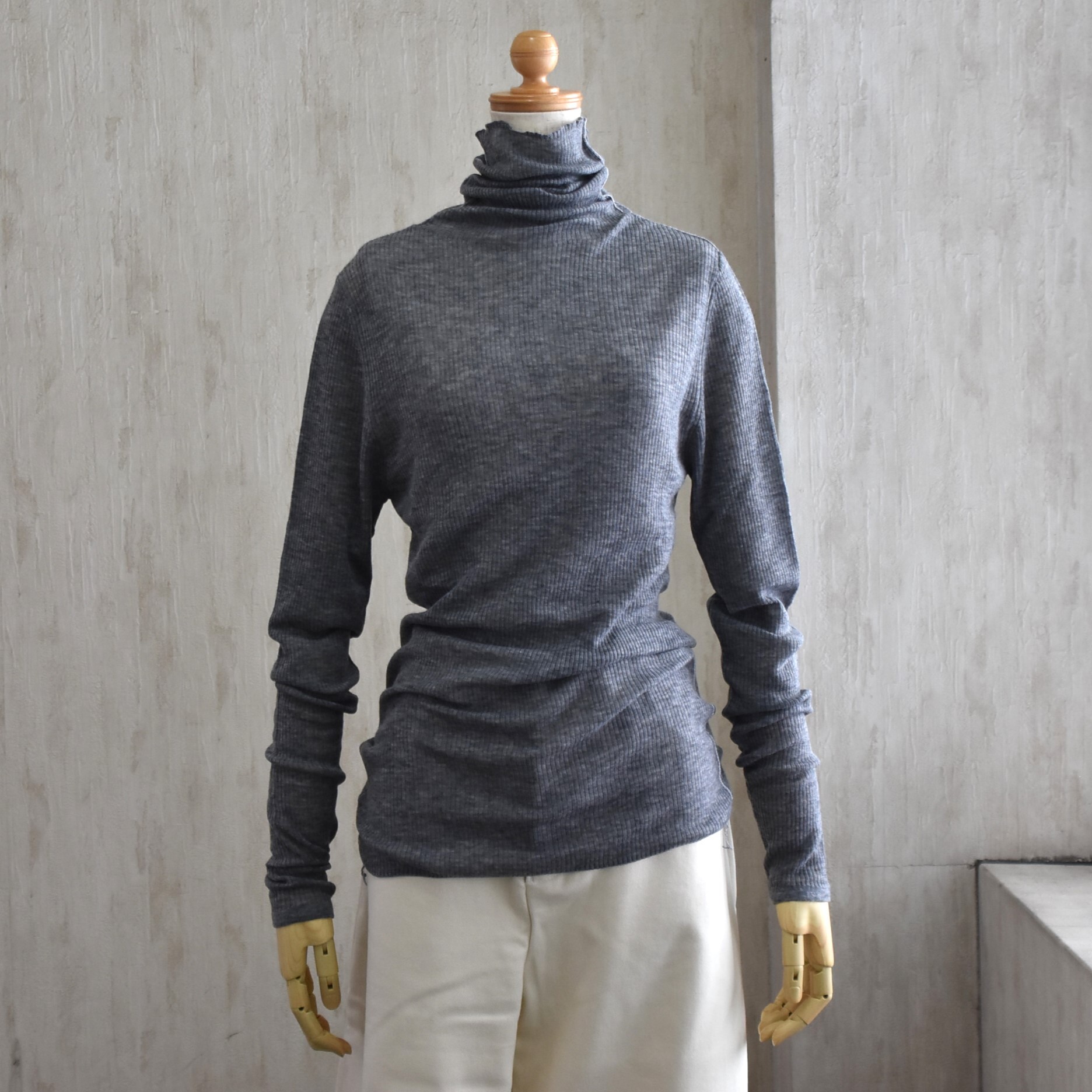 ANTIPAST(AeBpXg) / WOOL RIB KNIT POy3FWJz #FC437A-AA(1)