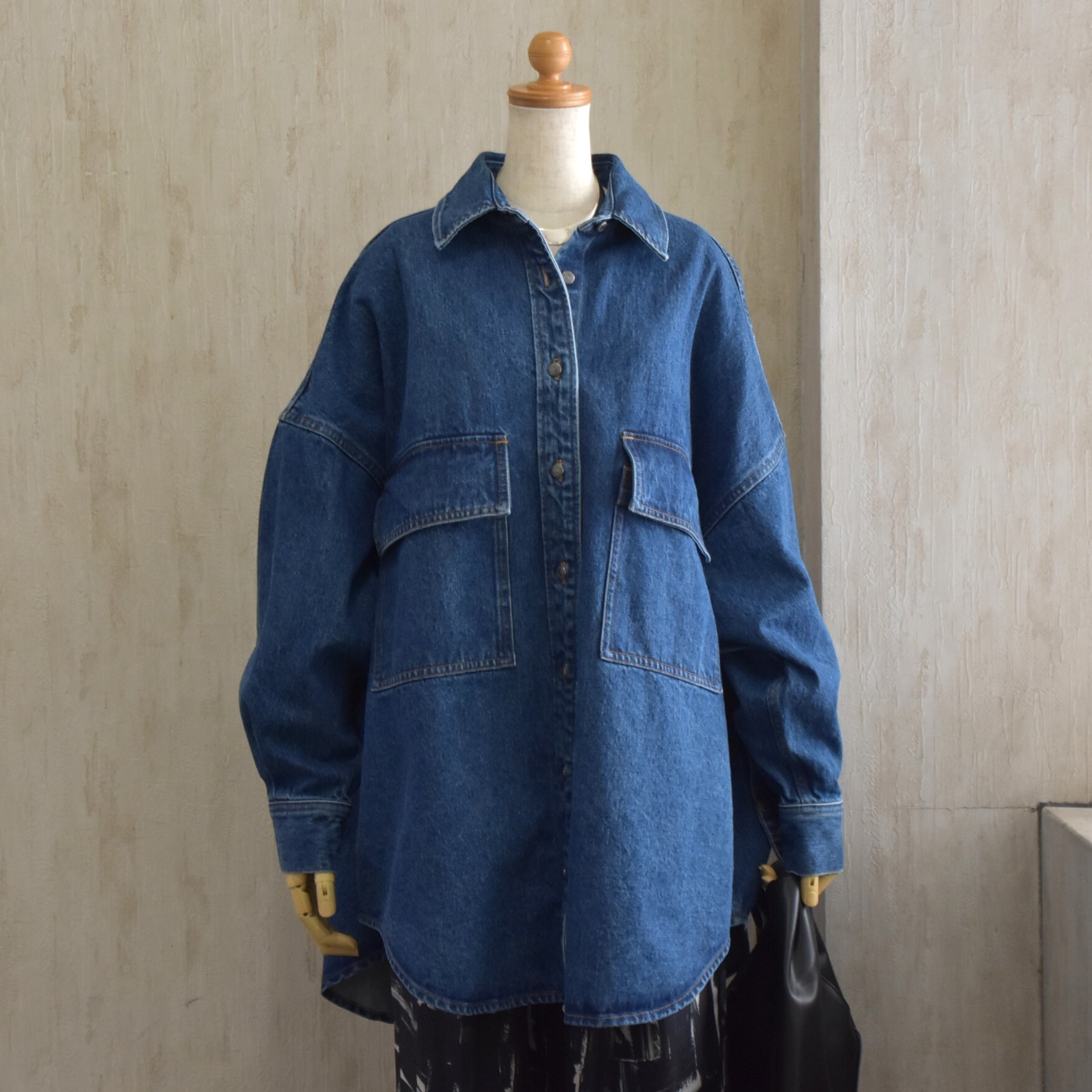 SACRA (TN) / AUTHENTIC DENIM SHIRT JACKET #125609071-AA(1)