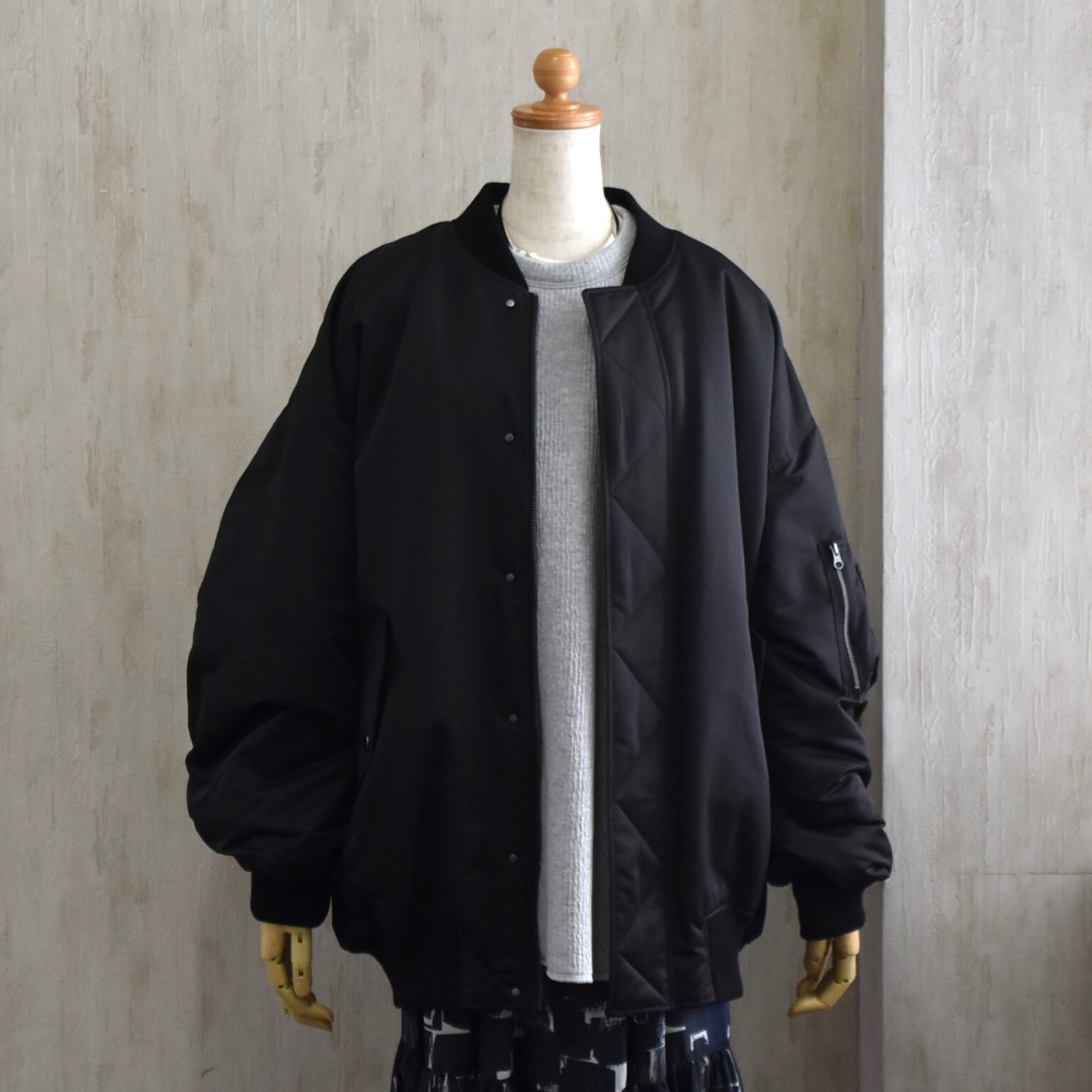 SACRA (�T�N��) / PREMIUM H.COUNT TWILL FLIGHT JACKET�y2�F�W�J�z #125604031-AA(1)