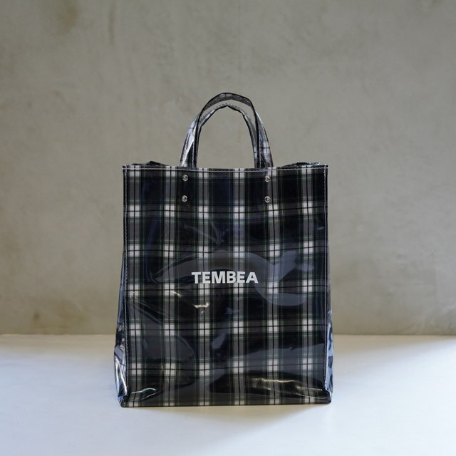 TEMBEA(exA) PAPER TOTE MEDIUM #TMB-2285H-CECKDRESS(1)