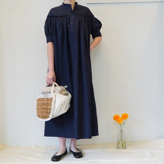 Scye(�T�C) TUCKED DRESS #1226-01002(1)