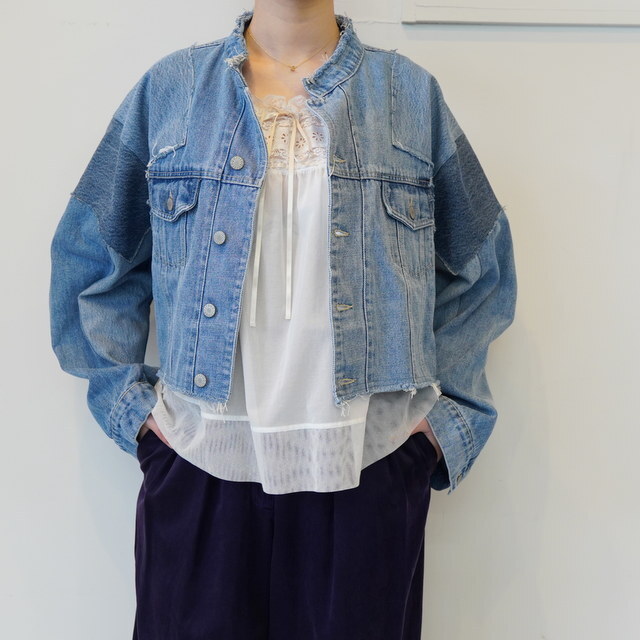 QUIITO(�L�C�g) PT DENIM SHORT JK BL #Q26S-J021(1)