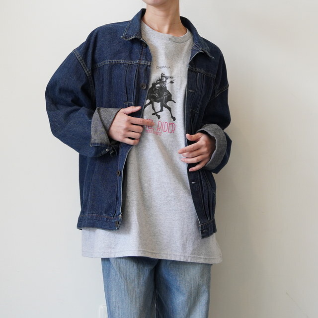 chimala(�`�}��) /UNISEX AMOSKEAG SELVEDGE DENIM SHORT JACKET #CS41-JT12(1)