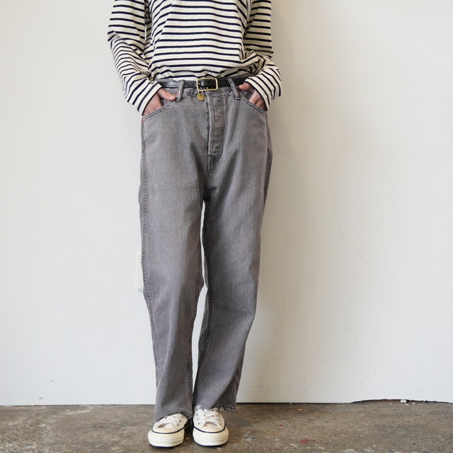 chimala(�`�}��) / WOMEN'S NEP WEFT 13OZ ELVEDGE DENIM WIDE TAPERED CUT #CS41-WP01C(1)