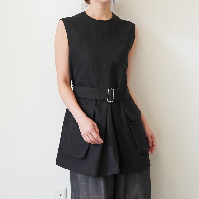 BOWTE(�o�E�g) COTTON LINEN BOILE SLEEVELE TO #261-01-0009(1)