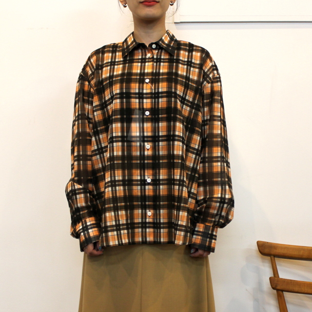 telma テルマ PULL OVER SHIRT 36 限定値下げ - シャツ/ブラウス(七分