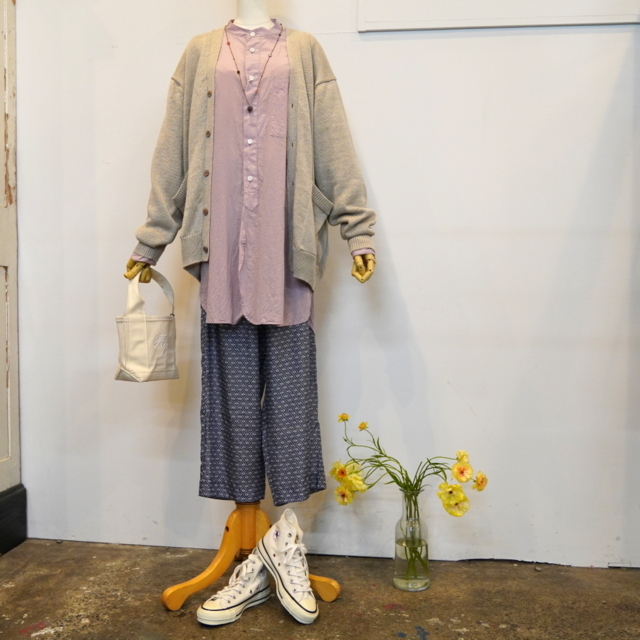 TOUJOURS(gDW[) / CROPPED RELAX PANTS #TM37IP04(2)