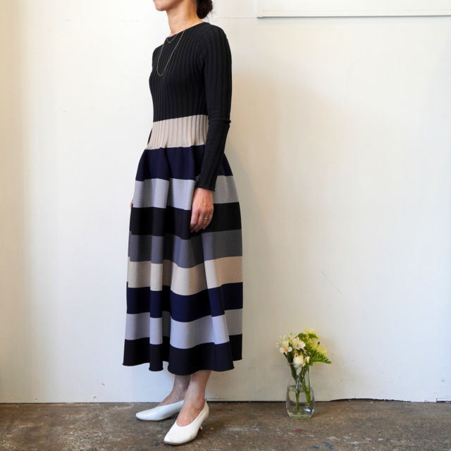 CFCL 22SS POTTERY SKIRT 2 ポッタリーニットスカート-