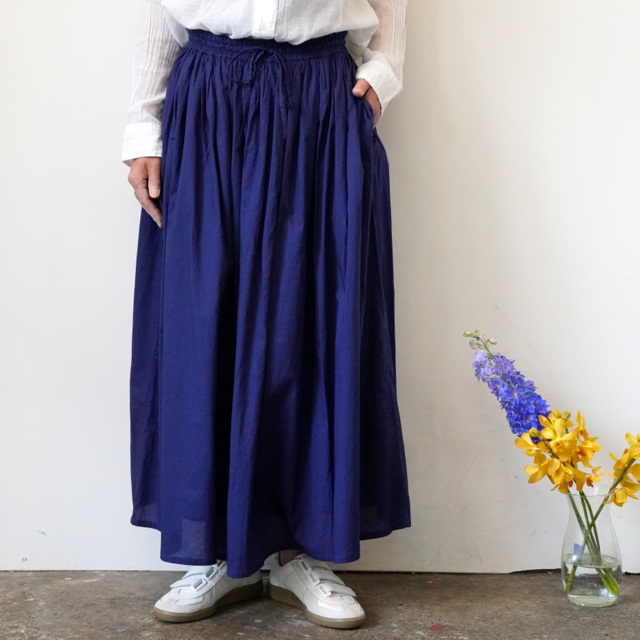 maison de soil(メゾンドソイル) GATHERED SKIRT WITH LINING  #NMDS23164(2)