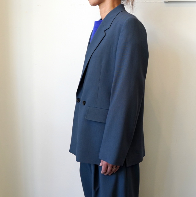 Graphpaper(グラフペーパー) ROUND SCALE WOOL DOUBLE JKT #GL231-20012(2)