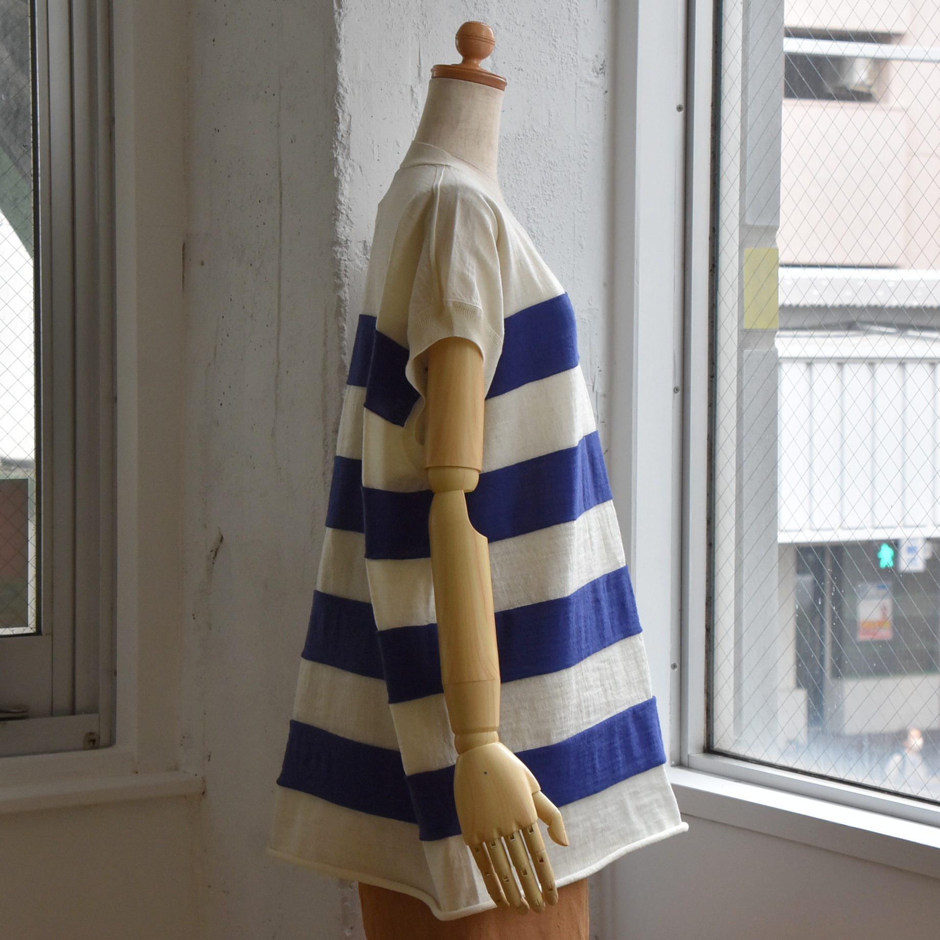 SOFIE D'HOORE(ソフィードール) / MODA Sleeveless v-neck bi color striped knit(2)