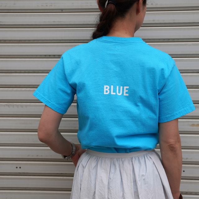 SUNSHINE+CLOUD (サンシャインクラウド) T-shirt PERFECT BLUE#PER-SS(2)
