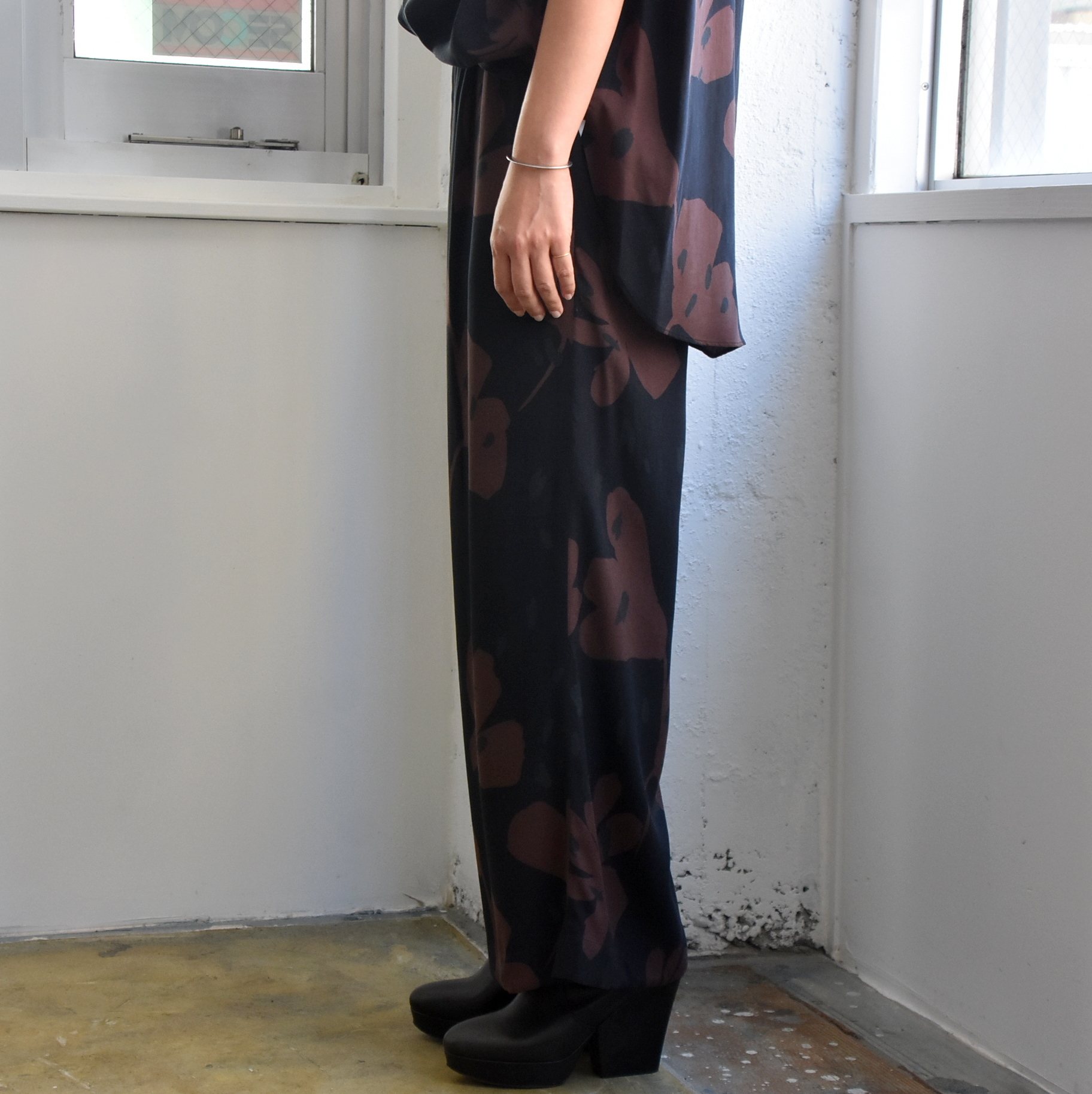 SACRA (TN) / MODERN FLOWER PANTS #124513112-AA(2)