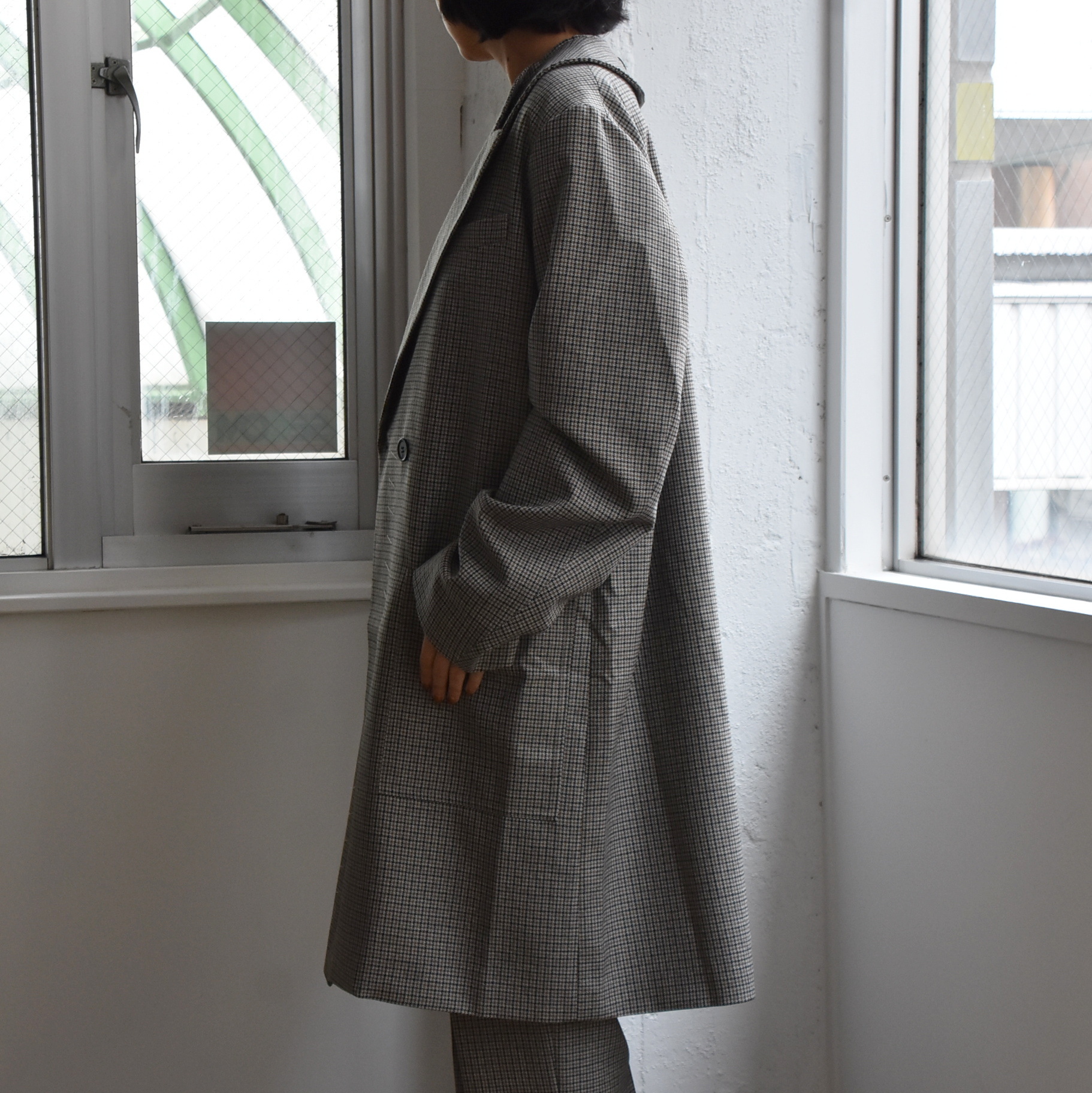 SOFIE D'HOORE(\tB[h[) / Long coat with removable collar #CERES-AA(2)