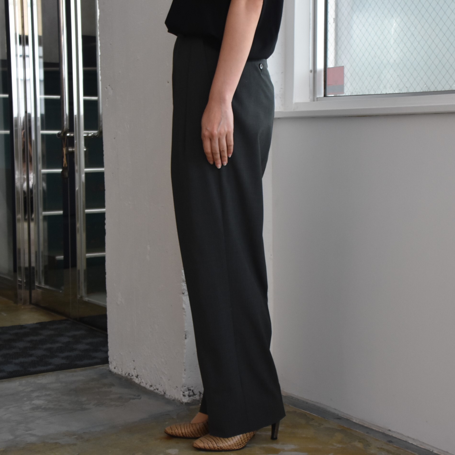 THE SHINZONE(U V][) / JOSÉ TROUSERS #25MMSPA05-AA(2)