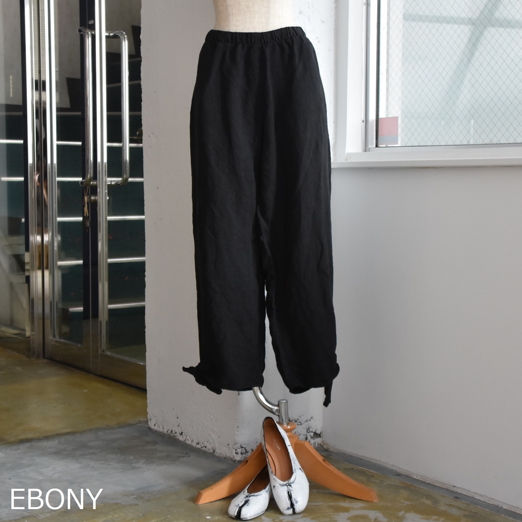 Whiteread (zCg[h) / LINEN TROUSERSy2FWJz #WR073-AA(2)