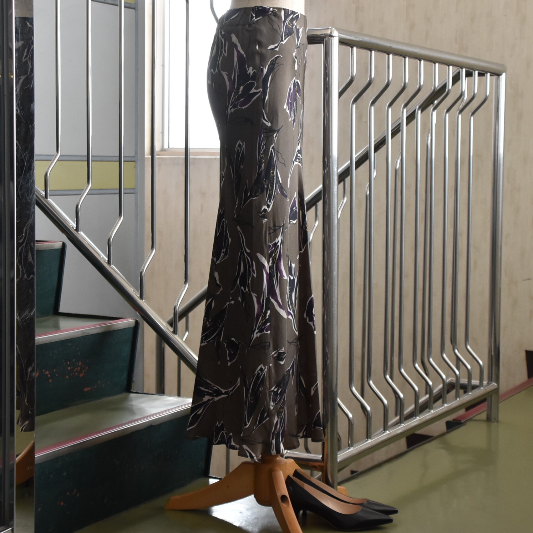 SACRA (TN) / AUTUMN FLORA SKIRT #125519123-AA(2)