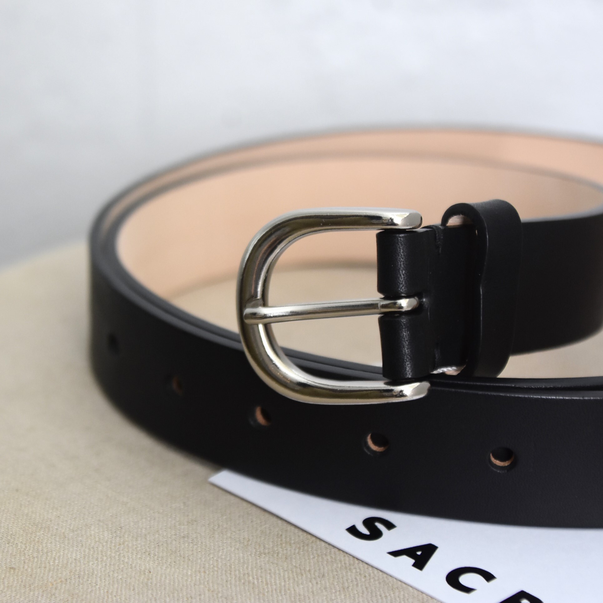 SACRA (TN) / ROUND BUCKLE BELT #125566401-AA(2)