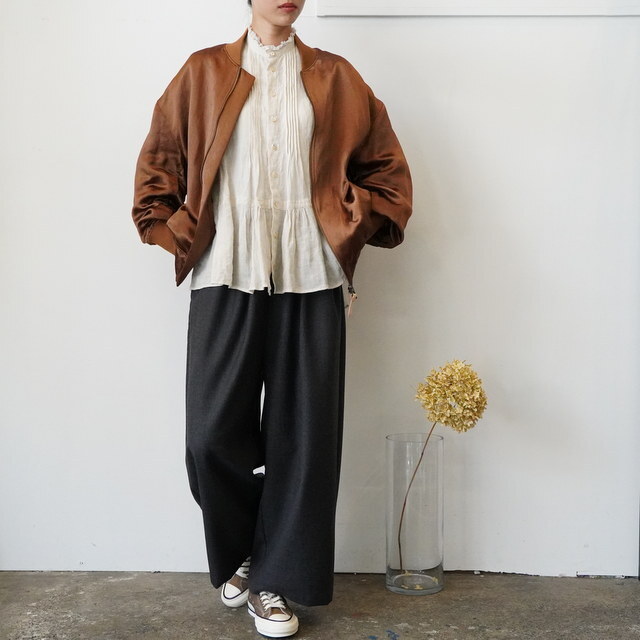 suzuki takayuki(XYL^JL) ​​​​​​​PIN-TUCK BLOUSE #A261-06(2)