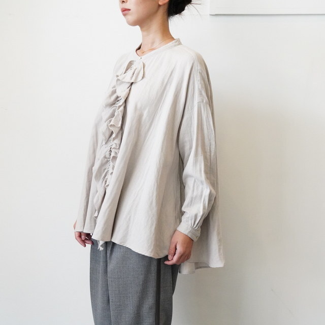 suzuki takayuki(XYL^JL) ​​​​​​​RUFFLED BLOUSE #A261-16(2)