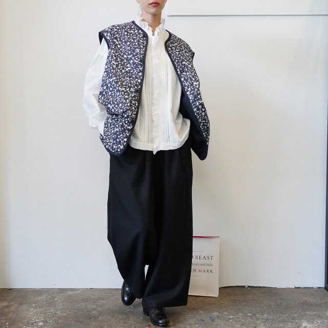 TOUJOURS(gDW[) / Reversible Padded Utility Vest #YM43FV02(2)