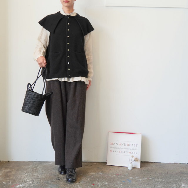 suzuki takayuki(XYL^JL) FULLING WIDE STRAIGHT PANTS #A262-20(2)