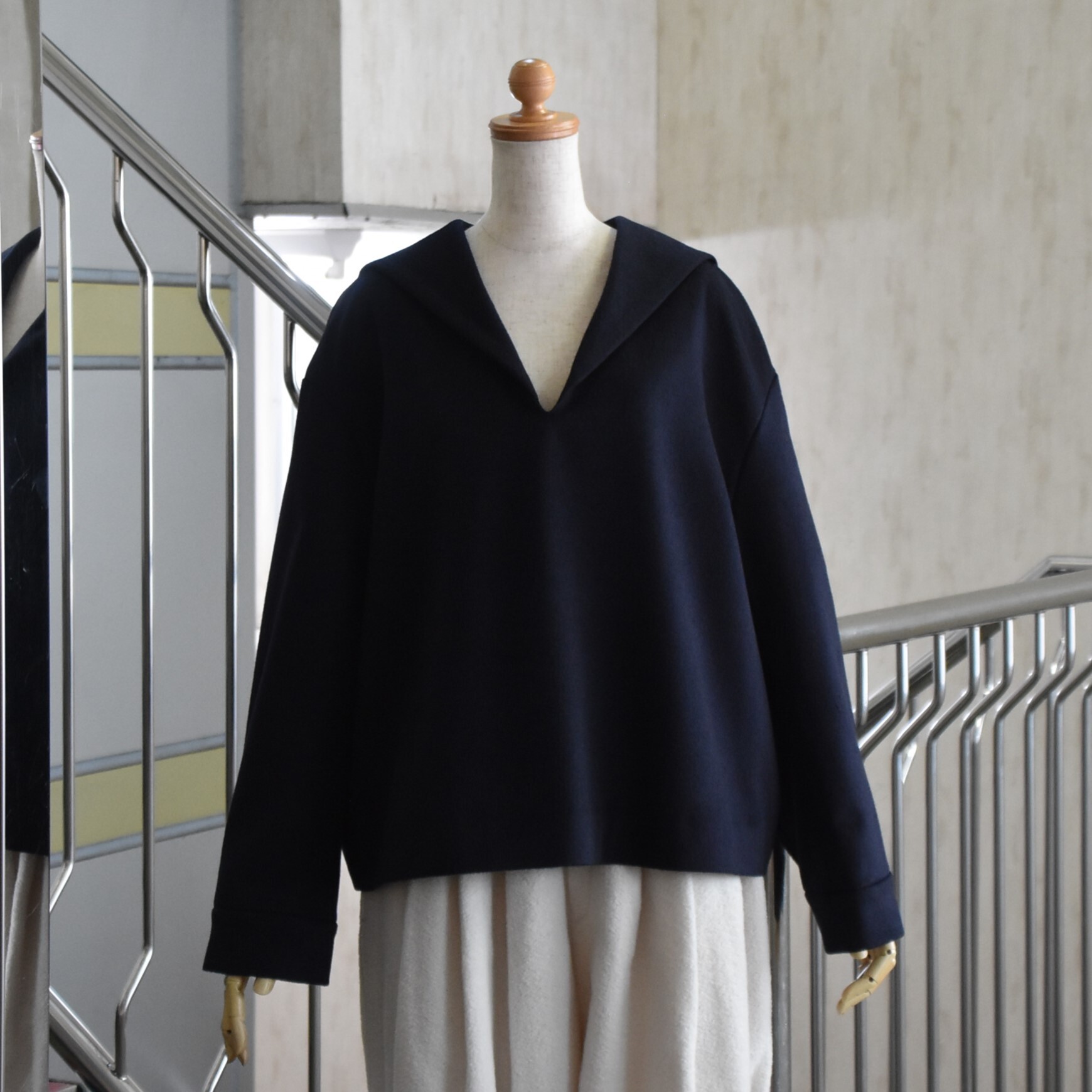 TENNE HANDCRAFTED MODERN(e nhNtebh_) / SAILOR PULLOVER #0013-25FW-AA(2)