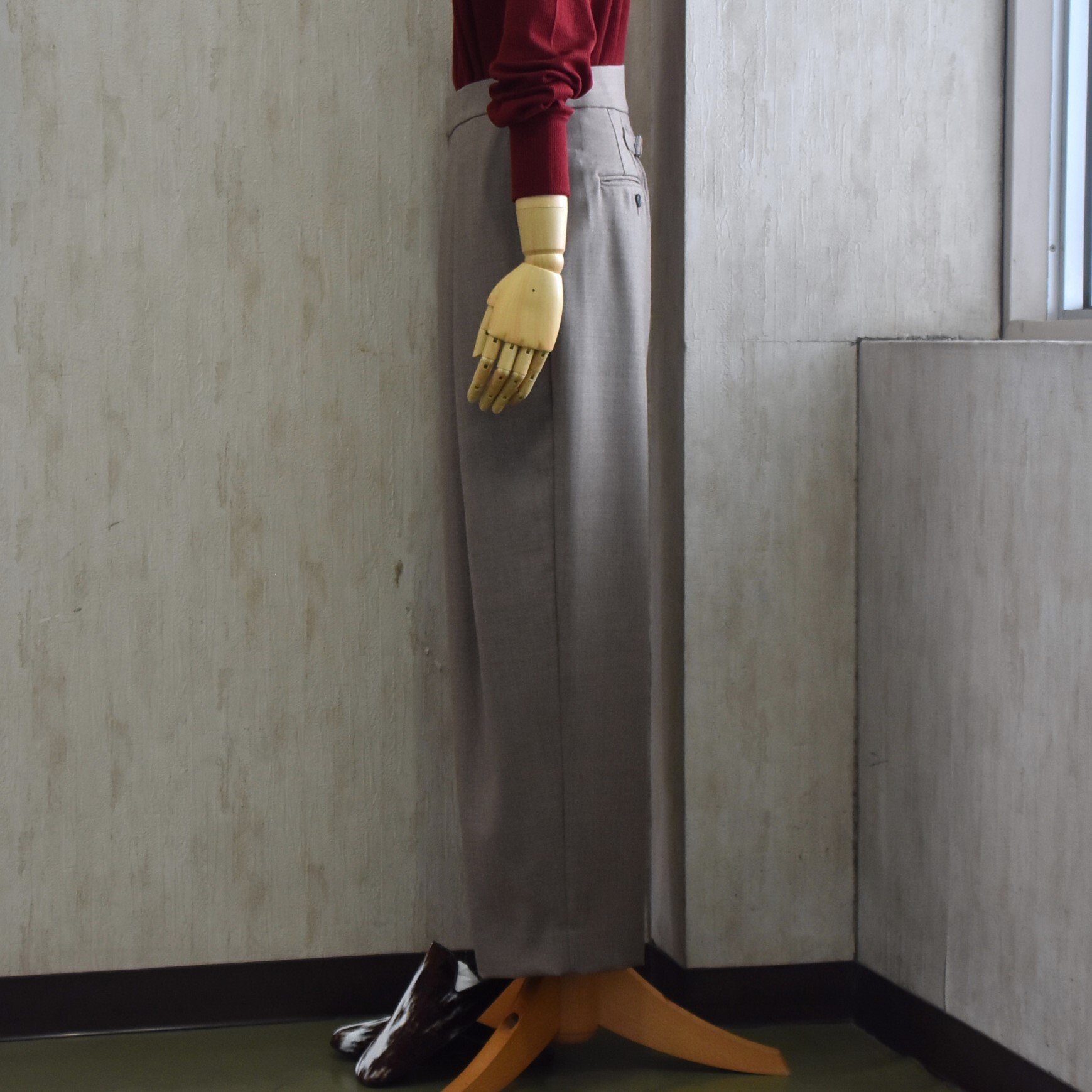 SACRA (TN) / H.COUNT WORSTED SERGE PANTS #125515112-AA(2)