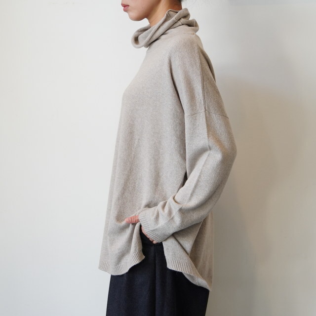 maison de soil(]h\C) / PLAIN STITCH DROP/S POLONECK #NMDSN2251D(2)