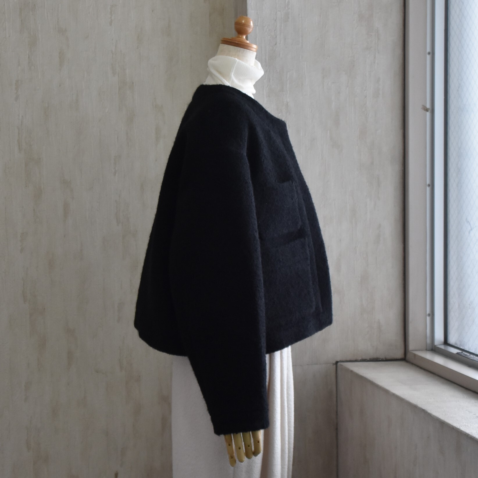 TENNE HANDCRAFTED MODERN(e nhNtebh_) / ANGOLA TWEED JACKET #004-25FW-AA(2)