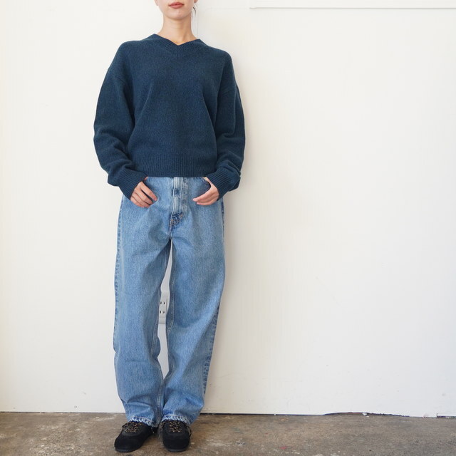 YLÉVE(C[) WOOL/CASH VNECK #168-5260086(2)