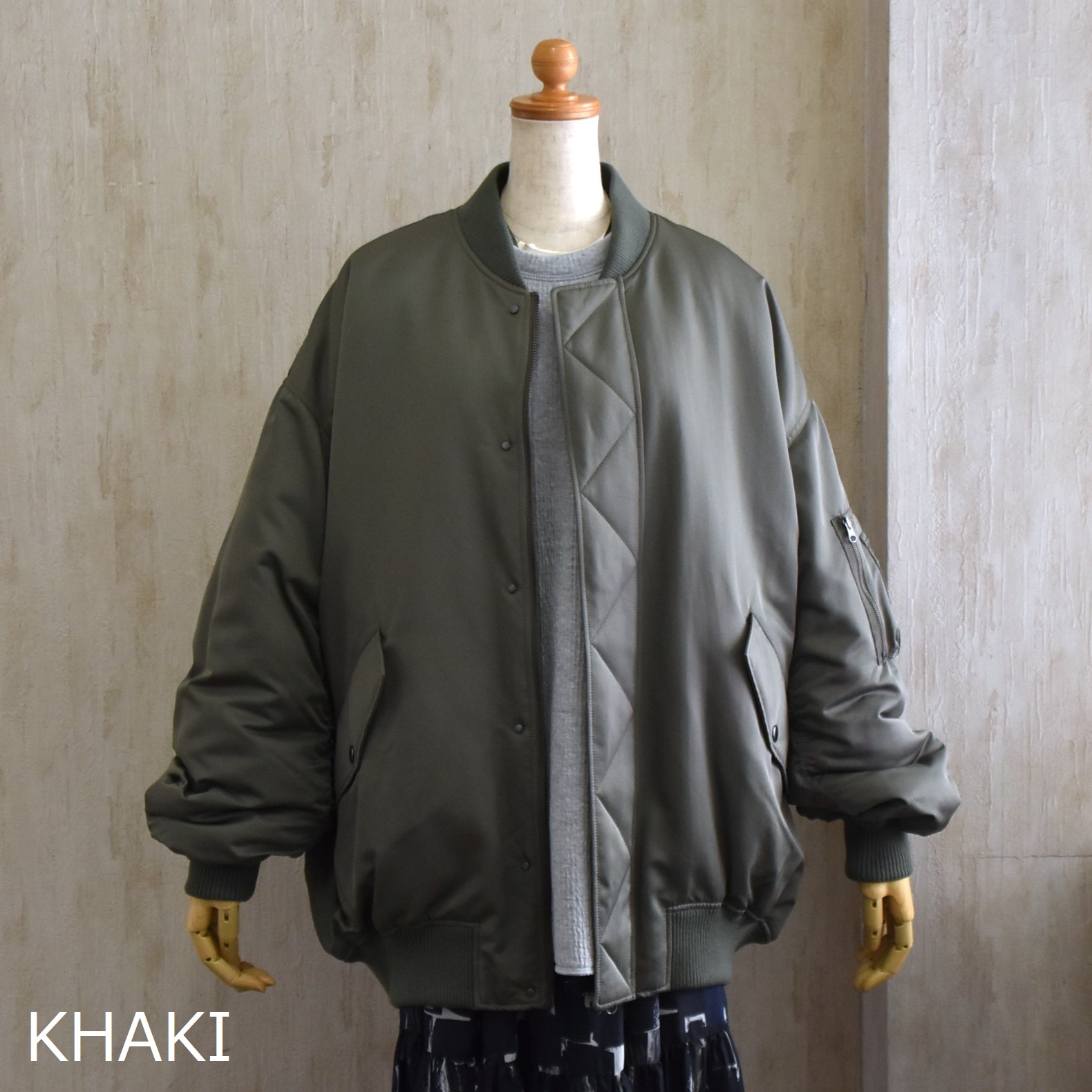 SACRA (�T�N��) / PREMIUM H.COUNT TWILL FLIGHT JACKET�y2�F�W�J�z #125604031-AA(2)