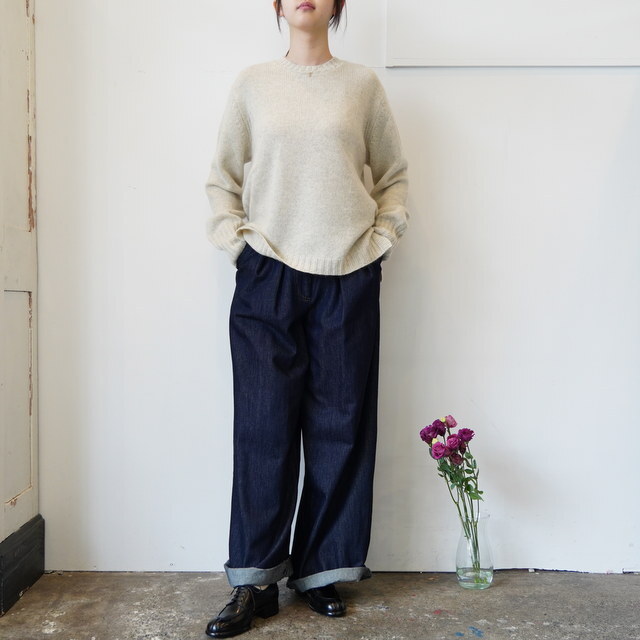 eleven 2nd (CuZJh) / MENS Round Neck Jumpery3FWJz#E2W-1115(2)