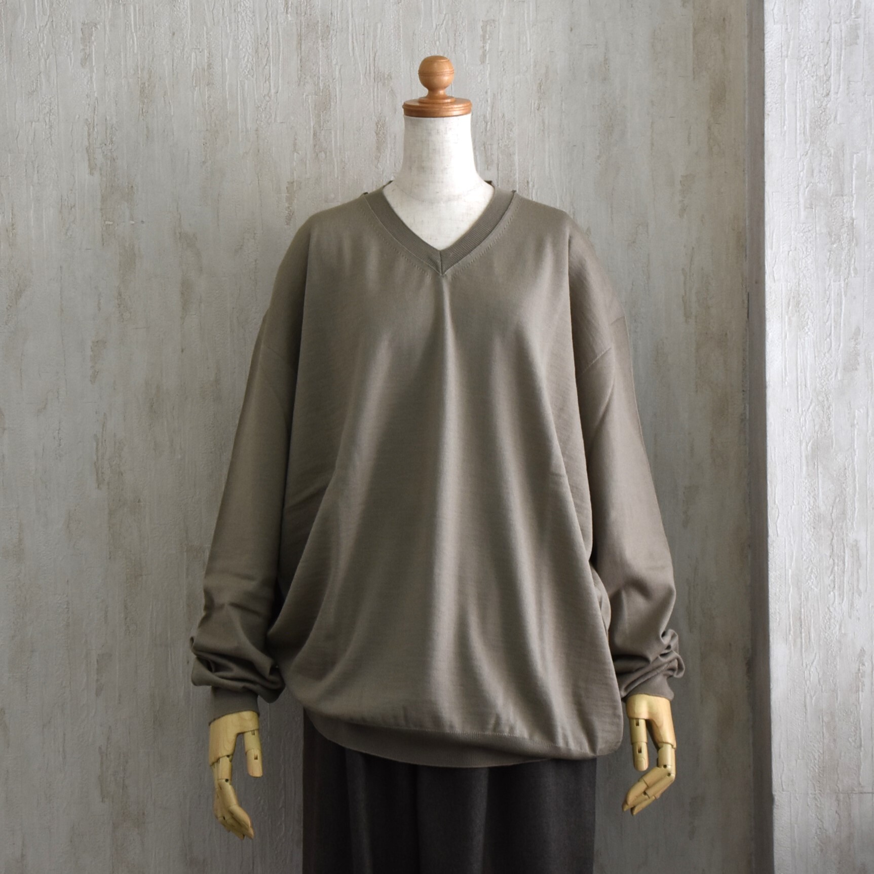 SOFIE D'HOORE(\tB[h[) / V-neck pullover long sleeves #MEXICO-YMER-AA(2)