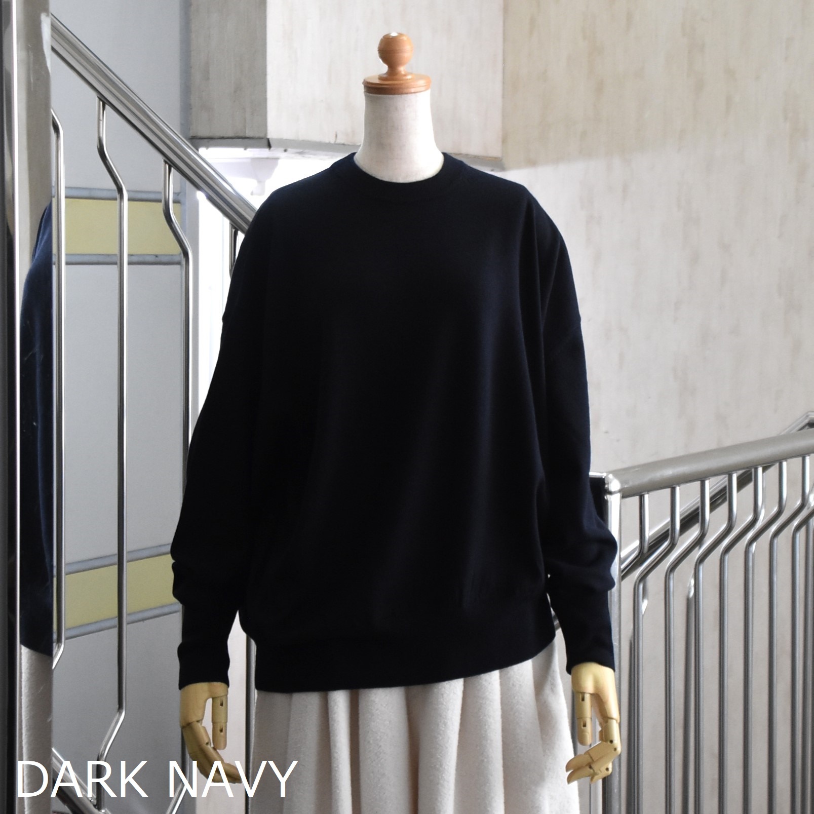 SACRA (TN) / EX.FINE MERINO CREW-N TOPy3FWJz #125640081-AA(2)