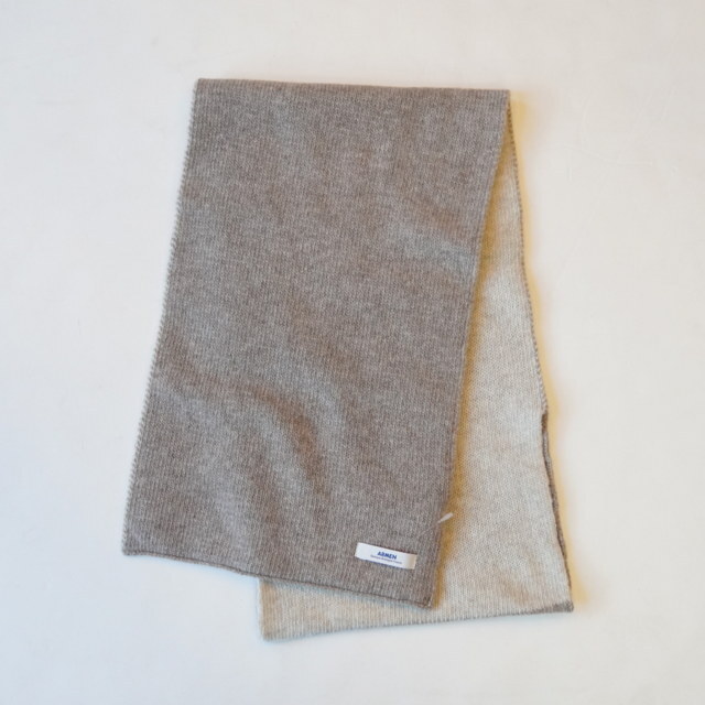 ARMEN(A[) WOOL/CASHIMERE 2TONELOOPSCARF #BAAM1961CB(2)