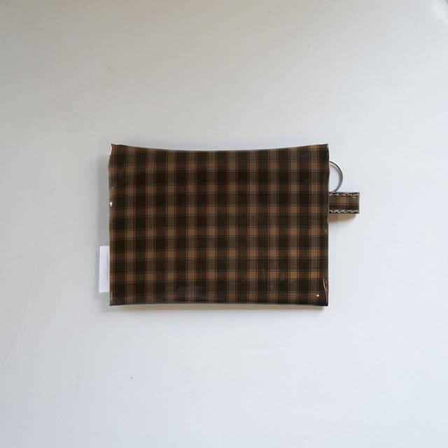 TEMBEA(exA) FLAT POUCH #TMB-2310N-KHAKI(2)