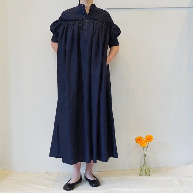 Scye(�T�C) TUCKED DRESS #1226-01002(2)