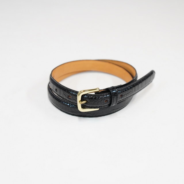 Scye(�T�C) Press Croco Dress Belt #3326-31309(2)