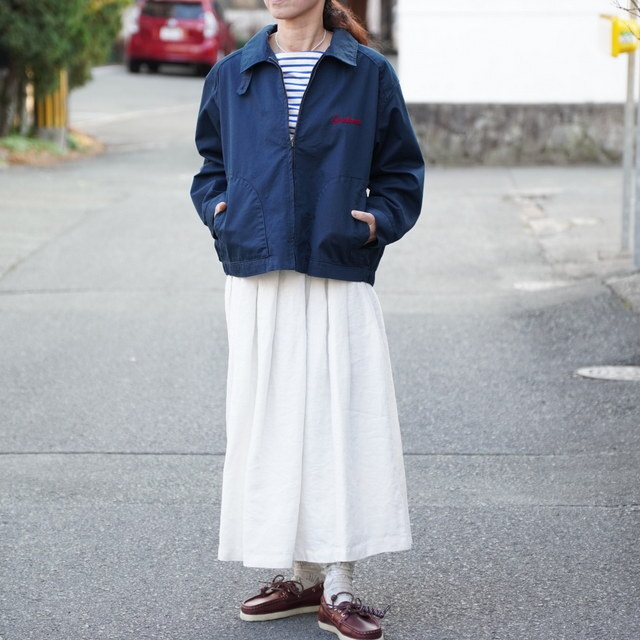  SARAH(�T��) Organic Cotton Twill Drizzler JK #C60265(2)