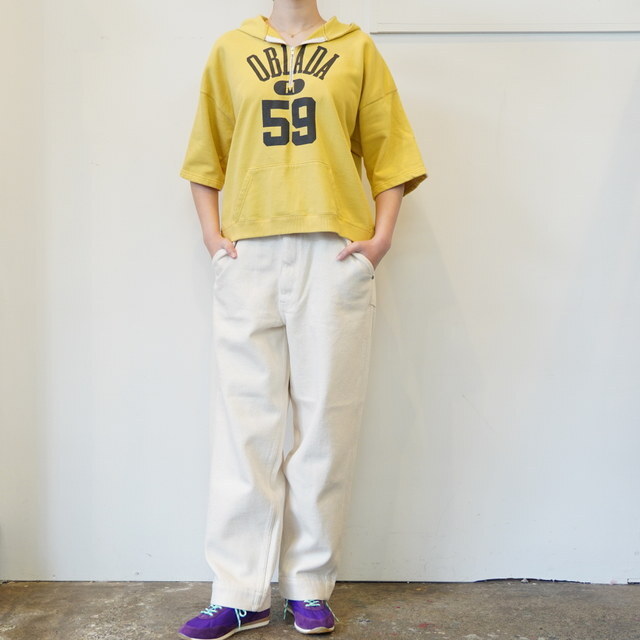 Oblada(�I�u���_) BRITISH TWILL SKATER JEANS[IVORY]#S2610PT02(2)