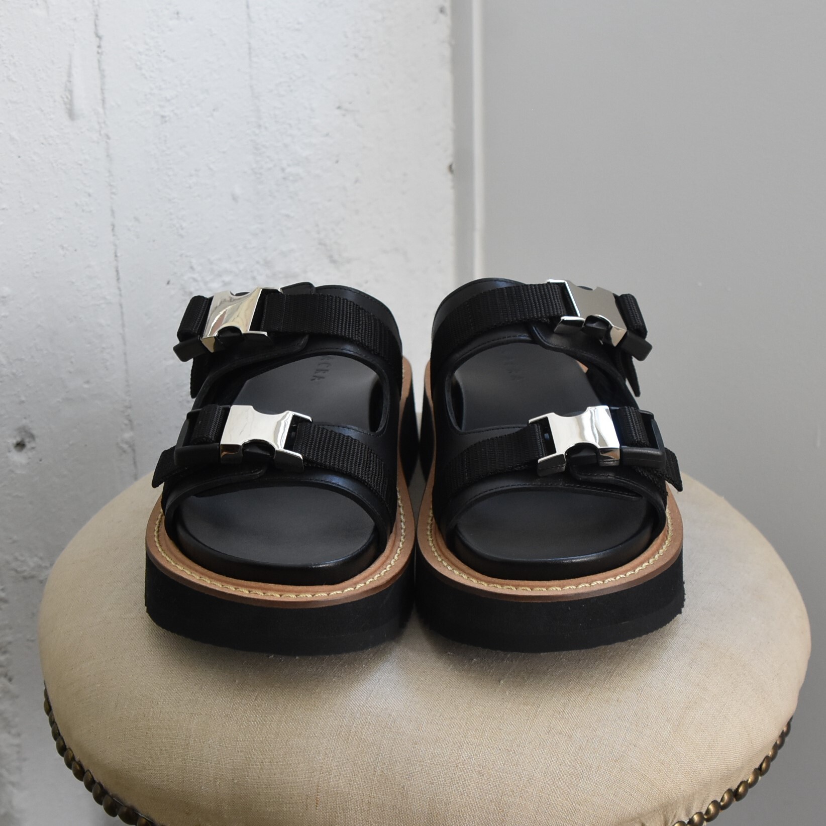 SACRA (�T�N��) / DOUBLE GI-BELT SANDAL #126150201-AA(2)