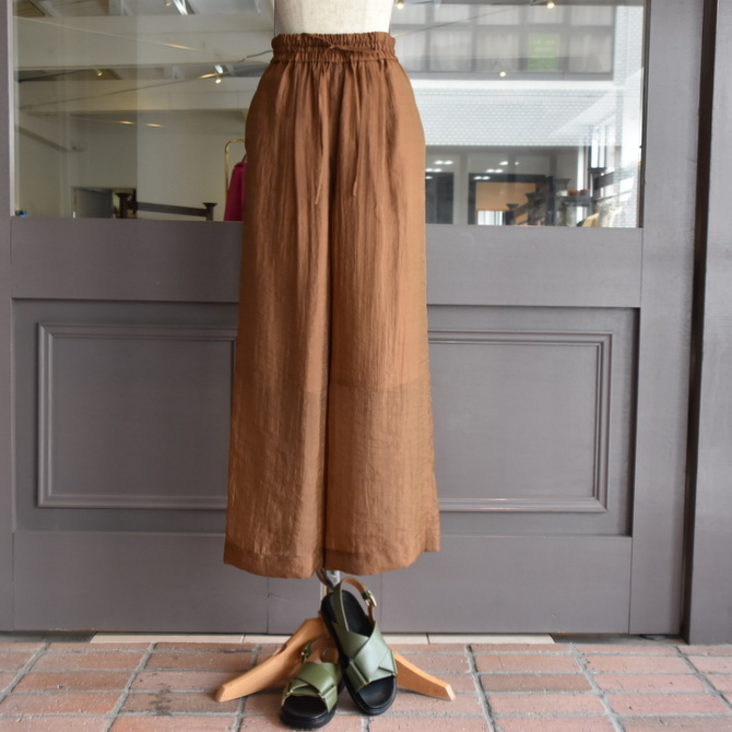 【40%off sale】SACRA (サクラ) / SILK NYLON ORGANDY PANTS (2色展開)(3)