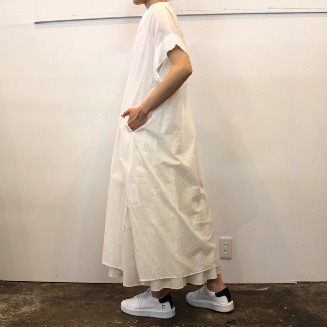 【22ss】TOUJOURS(トゥジュー)  SUVIN COTTON KAFTAN DRESS#TM36RD04(3)