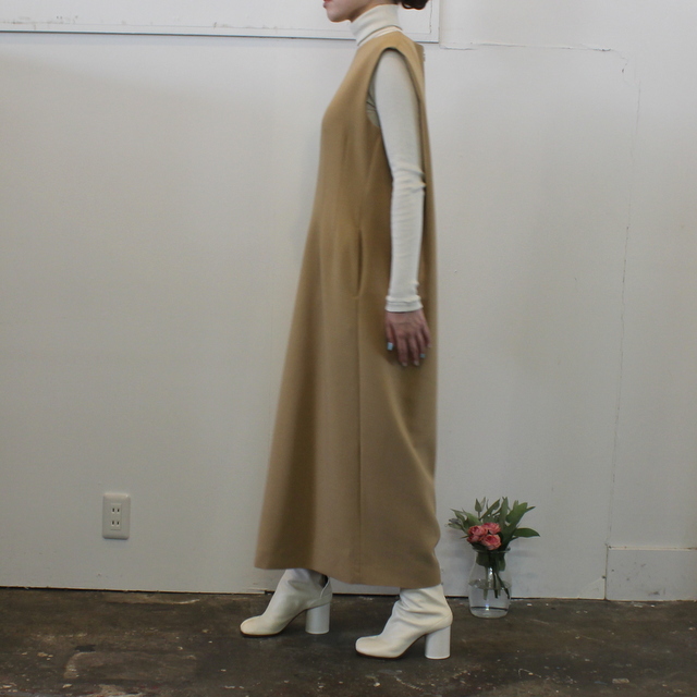 AURALEE(オーラリー) TENSE WOOL DOUBLE CLOTH DRESS#A22AD01WP(3)