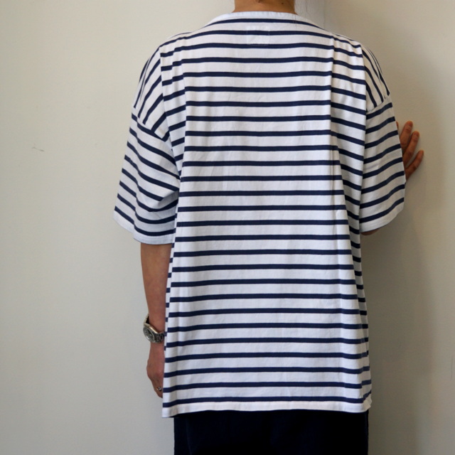TOUJOURS(トゥジュー) / Boat Neck Half Sleeve Shirt#EM34XC07(3)